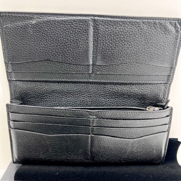 New With Box Dunhill London Black Leather  Bifold Money Credit Card Wallet (62) - Picture 8 of 8